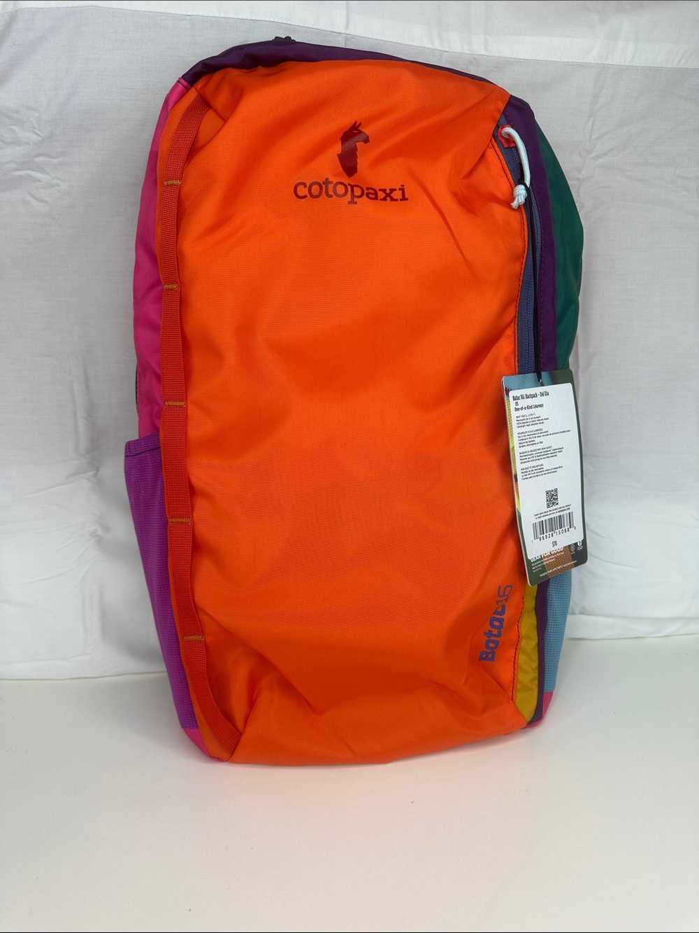 Cotopaxi Batac Del Día 16L Backpack One-of-a-Kind Multicolor Lightweight Daypack